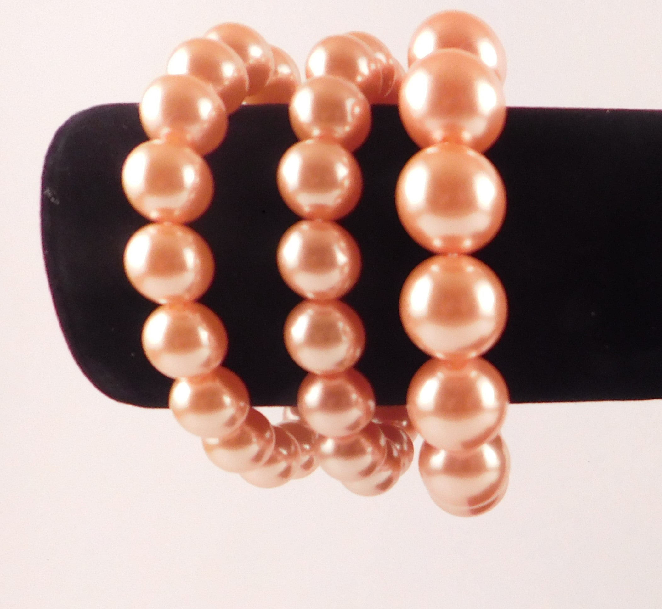 3-PC Pearl Bracelet In 2 Colors